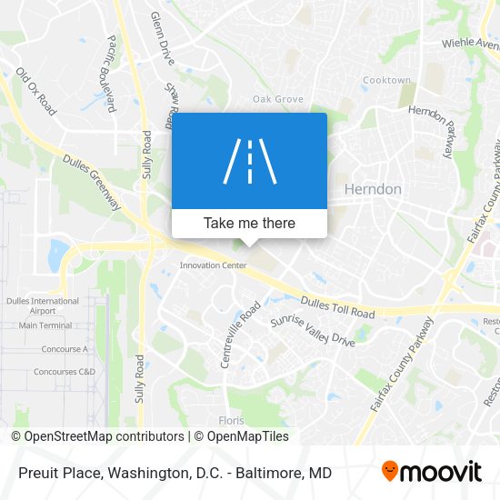 Preuit Place map