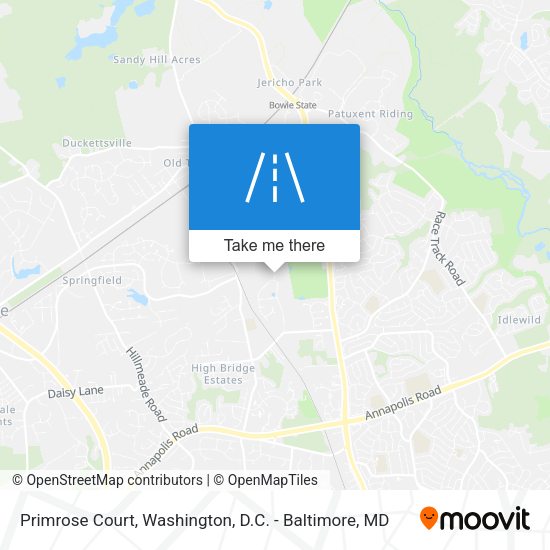 Primrose Court map