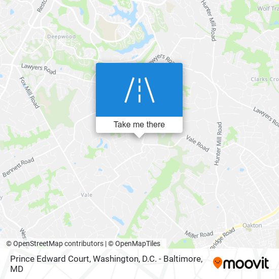 Prince Edward Court map