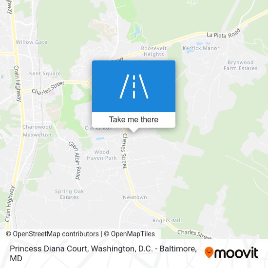 Mapa de Princess Diana Court