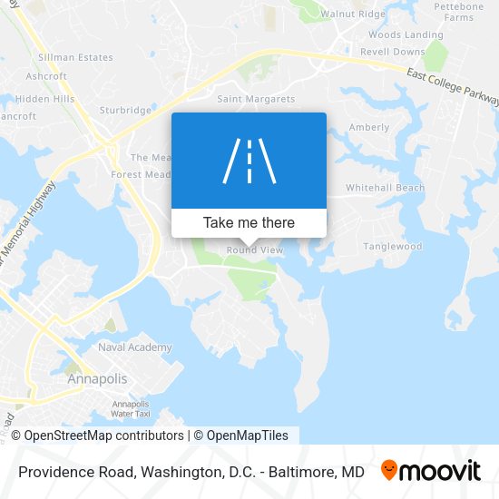 Providence Road map