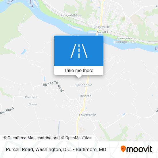 Purcell Road map