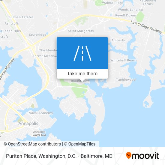 Puritan Place map