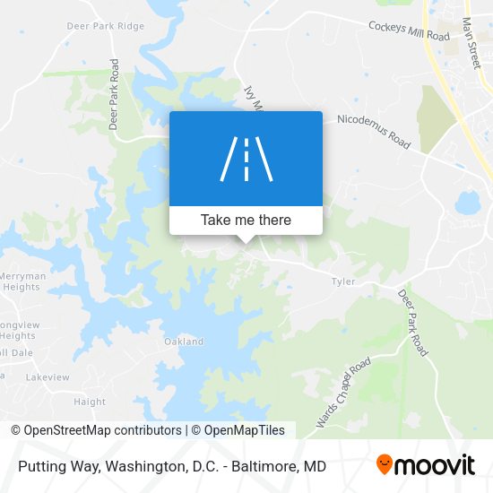 Putting Way map