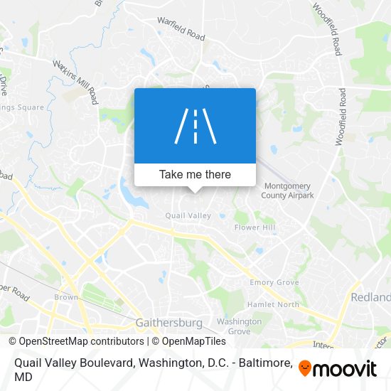 Mapa de Quail Valley Boulevard