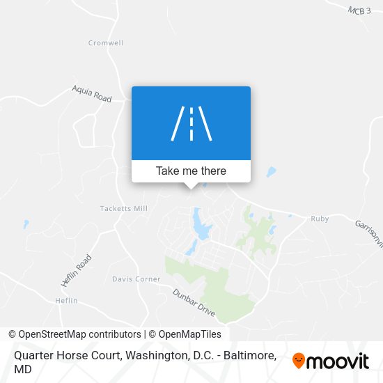 Quarter Horse Court map