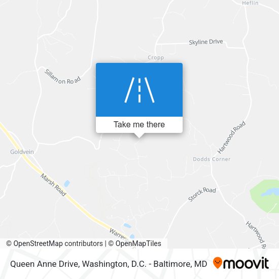 Mapa de Queen Anne Drive
