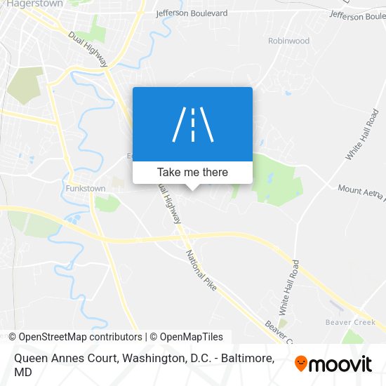 Queen Annes Court map