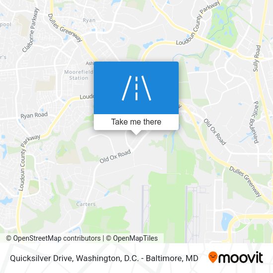 Quicksilver Drive map