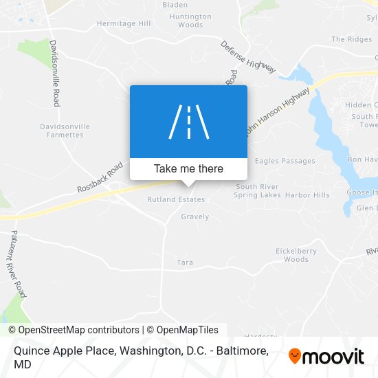 Quince Apple Place map