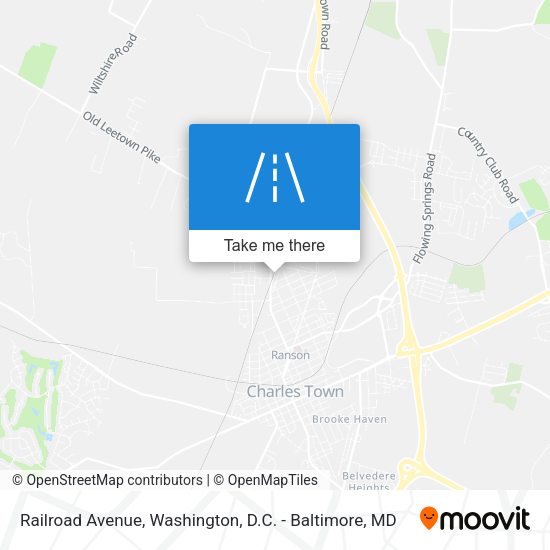 Railroad Avenue map