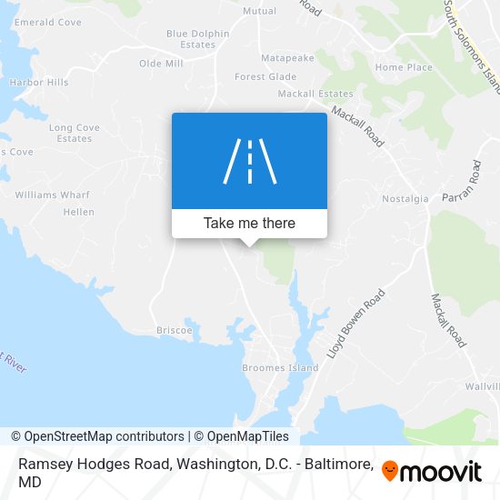 Mapa de Ramsey Hodges Road