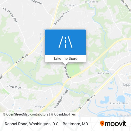 Mapa de Raphel Road