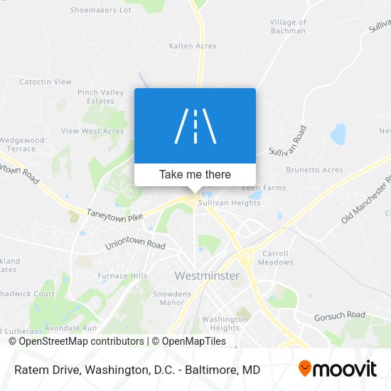 Ratem Drive map