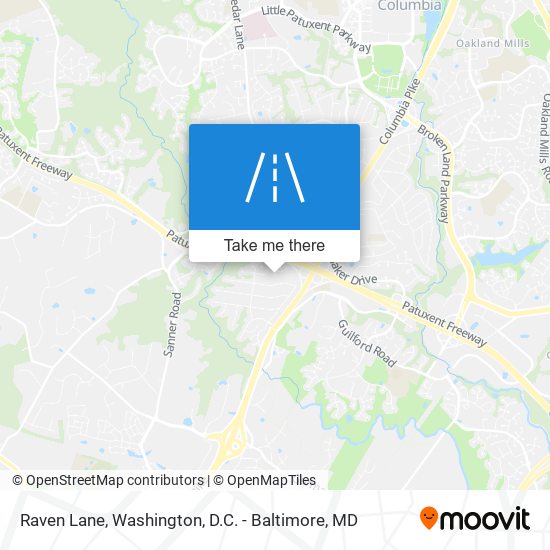 Mapa de Raven Lane