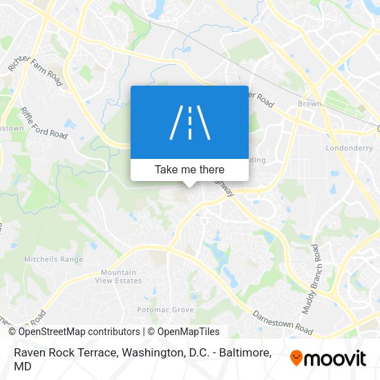 Mapa de Raven Rock Terrace