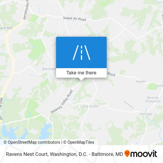 Ravens Nest Court map