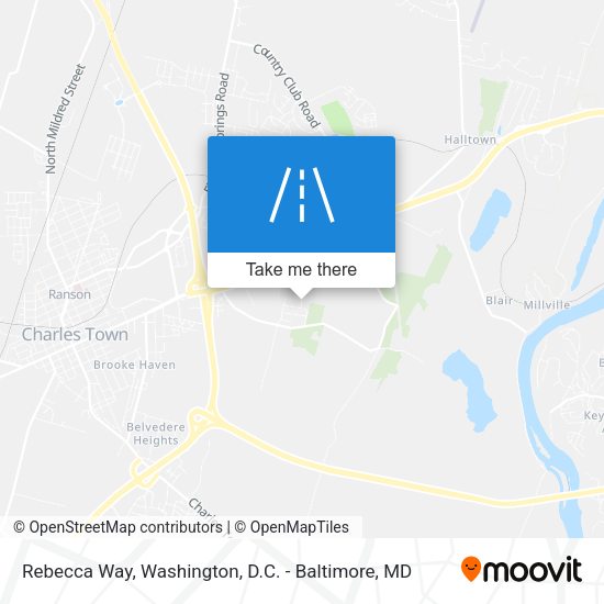 Mapa de Rebecca Way