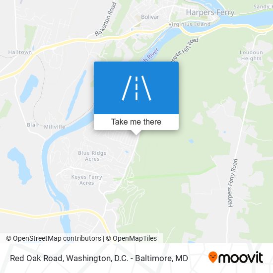 Red Oak Road map