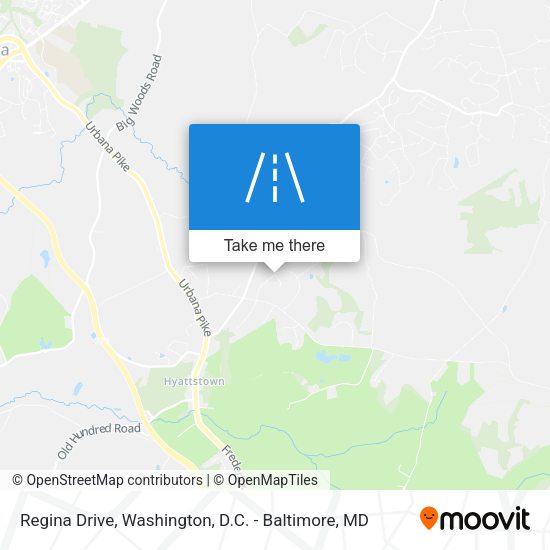 Regina Drive map