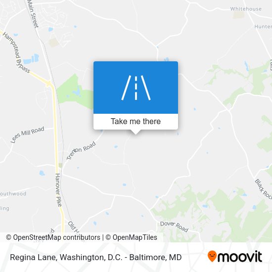 Regina Lane map