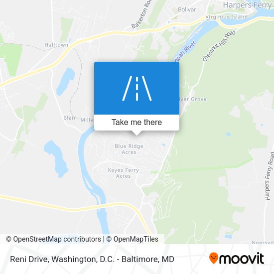Reni Drive map