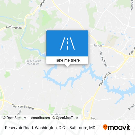 Reservoir Road map