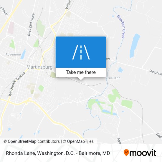 Mapa de Rhonda Lane