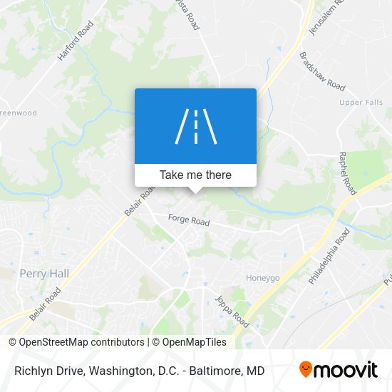 Richlyn Drive map