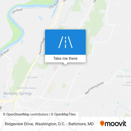 Ridgeview Drive map