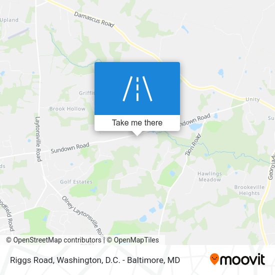 Mapa de Riggs Road