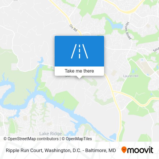 Ripple Run Court map