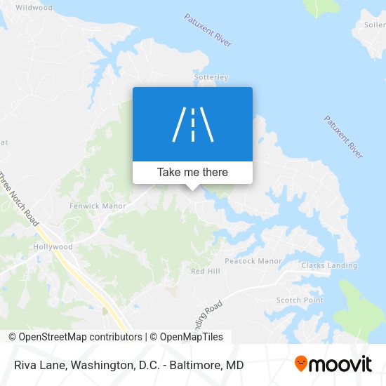 Mapa de Riva Lane