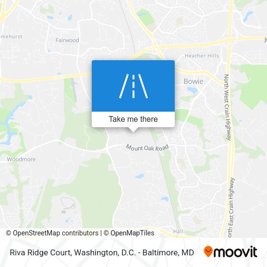 Mapa de Riva Ridge Court
