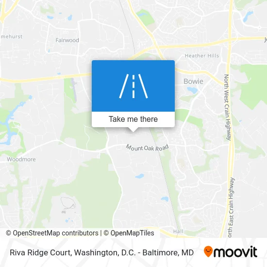 Riva Ridge Court map