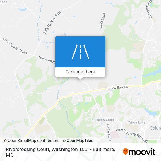 Mapa de Rivercrossing Court