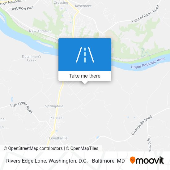 Mapa de Rivers Edge Lane