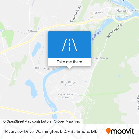 Mapa de Riverview Drive