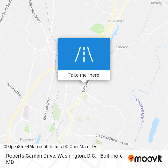 Roberts Garden Drive map