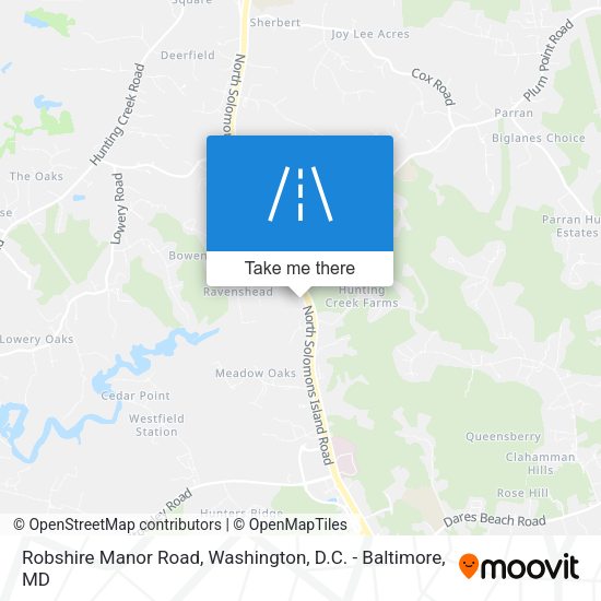 Mapa de Robshire Manor Road