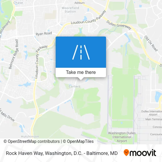 Rock Haven Way map