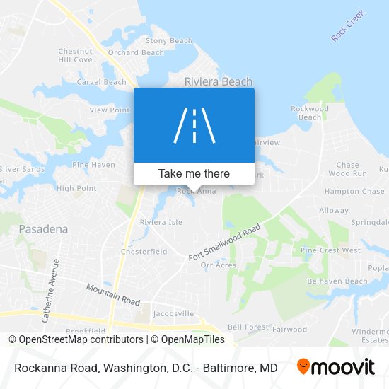 Mapa de Rockanna Road