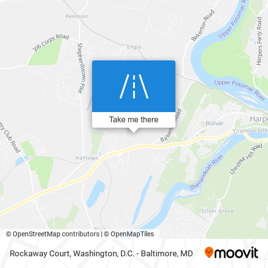 Rockaway Court map