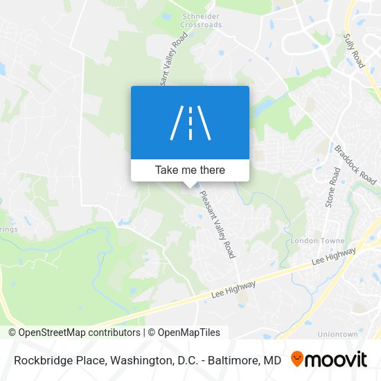 Mapa de Rockbridge Place