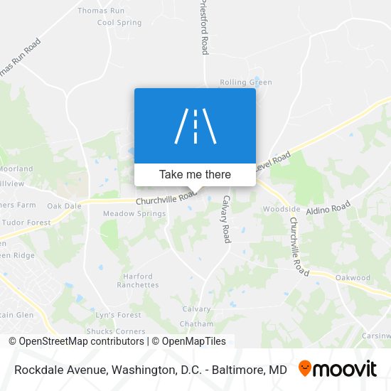 Mapa de Rockdale Avenue