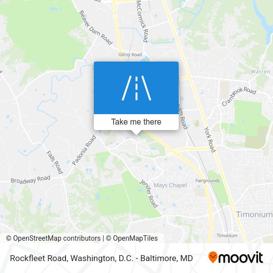 Rockfleet Road map
