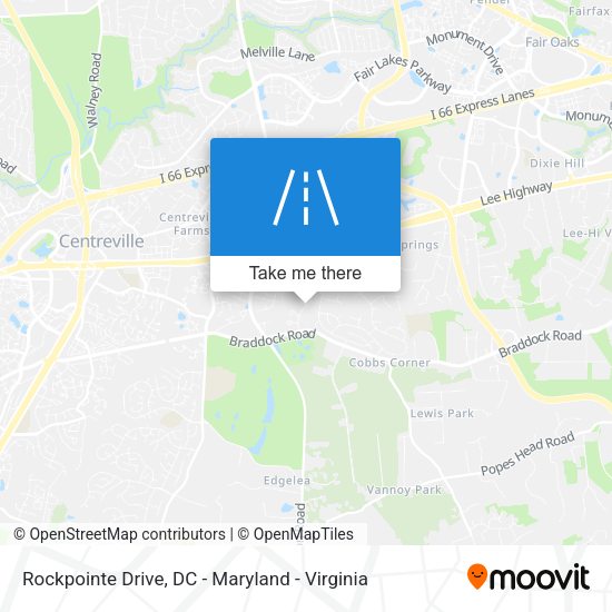 Rockpointe Drive map
