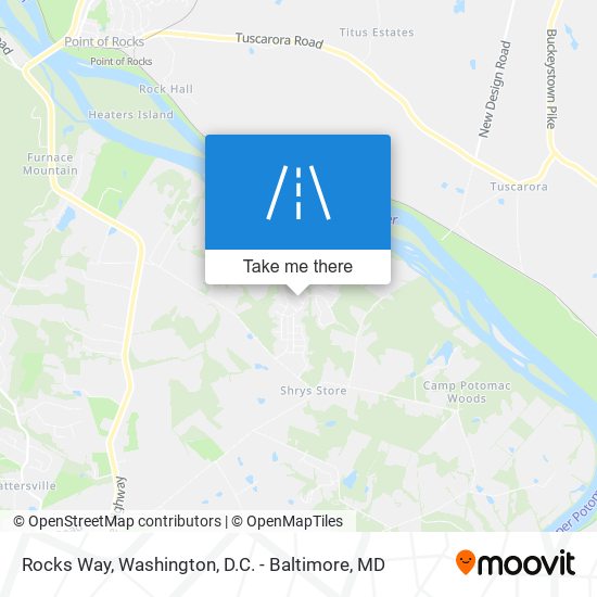 Mapa de Rocks Way