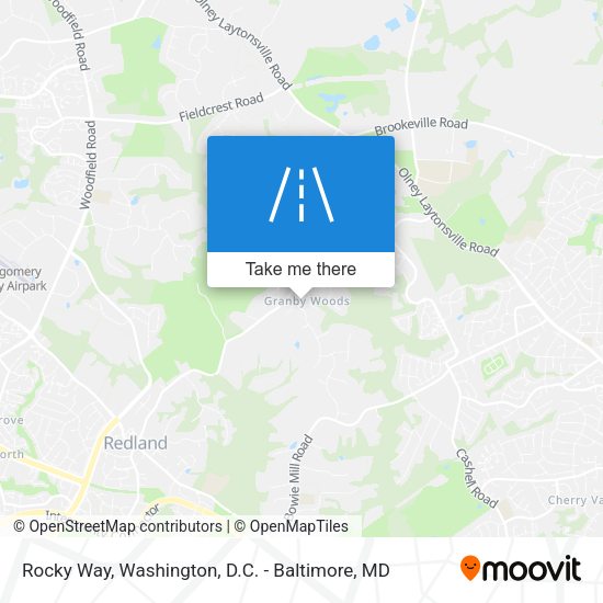 Mapa de Rocky Way