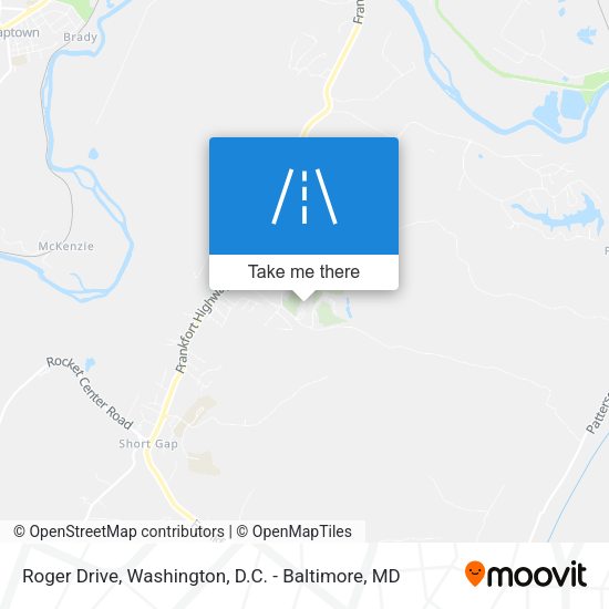 Roger Drive map